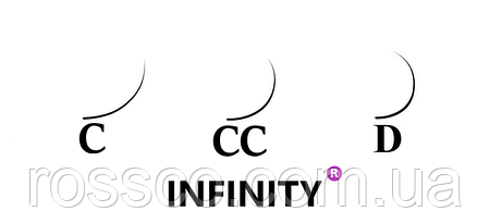 Вії INFINITY 20 ліній C 0.10 Mix 4-5-6, фото 3
