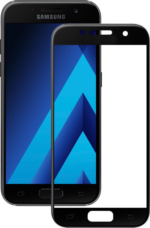 Захисне скло Tempered Glass 3D Full Glue Samsung Galaxy A5 2017 A520 black, фото 1
