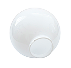 Світильник парковий куля діаметр 250мм, база E27 білий, фото 3