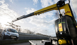 Кран з телескопічною стрілою Hyva HT 240