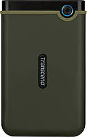 Зовнішній жорсткий диск 2 TB Transcend StoreJet 25M3 Slim 2.5" USB 3.0 military green (TS2TSJ25M3G)
