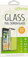 Захисне скло Optima 3D Huawei P8 Lite 2017 black
