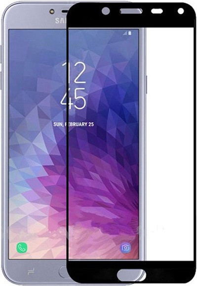 Захисне скло Tempered Glass 3D Full Glue Samsung Galaxy J4 2018 J400 black, фото 1