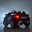 Дитячий електромобіль Джип M 3213 EBLR-7, Land Rover, EVA гума, Амортизатори, жовтогарячий, фото 7