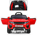Дитячий електромобіль Джип M 3213 EBLR-7, Land Rover, EVA гума, Амортизатори, жовтогарячий, фото 5