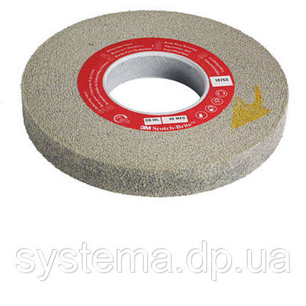 3M 18768 Scotch-Brite™ EXL - Об'ємний коло DB-WL, 7S FIN, 152 x 25.4 x 25.4 мм, світло-сірий, фото 1