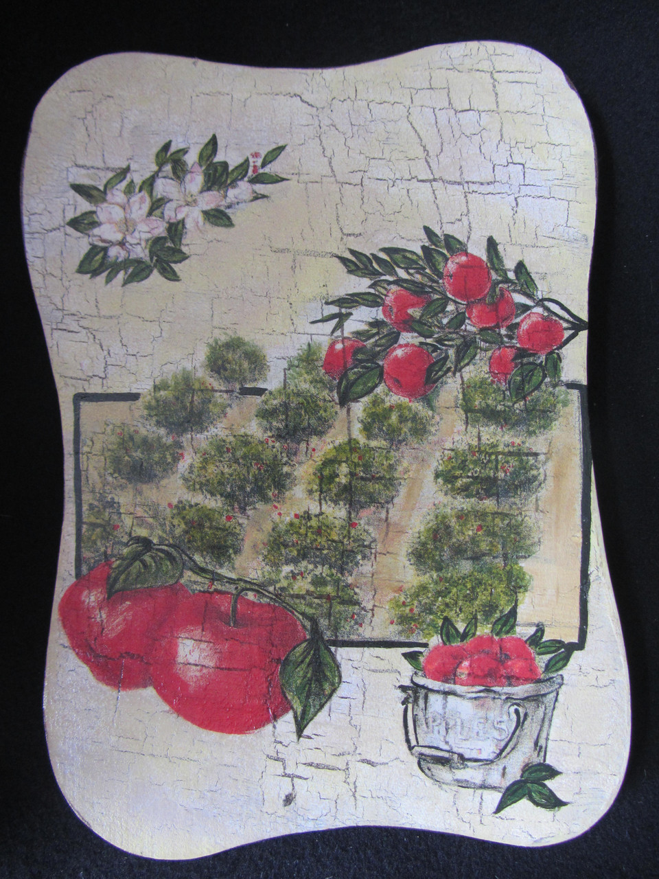 Картина дерев'яна (декуппаж, hand made), 26х19х1,5 см, 100/90 (ціна за 1 шт.+10 грн), фото 1