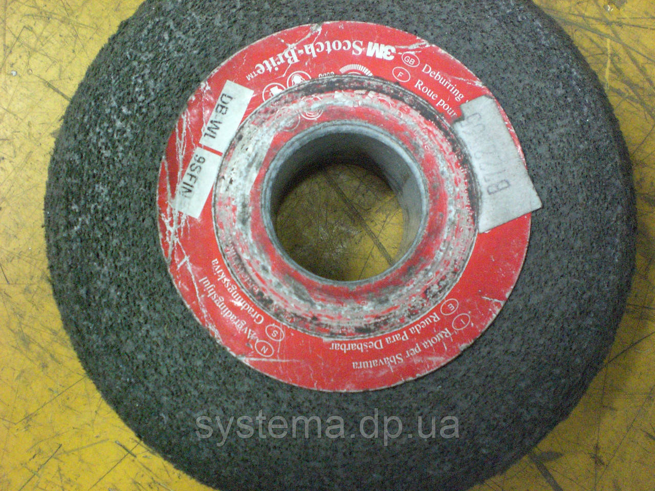 3M 18762 Scotch-Brite™ EXL - Об'ємний коло DB-WL, 9S FIN, 152 x 25.4 x 25.4 мм, темно-сірий
