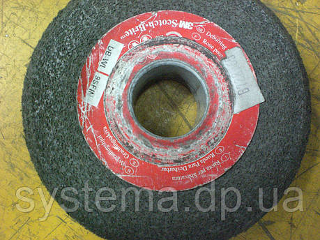 3M 18762 Scotch-Brite™ EXL - Об'ємний коло DB-WL, 9S FIN, 152 x 25.4 x 25.4 мм, темно-сірий, фото 1
