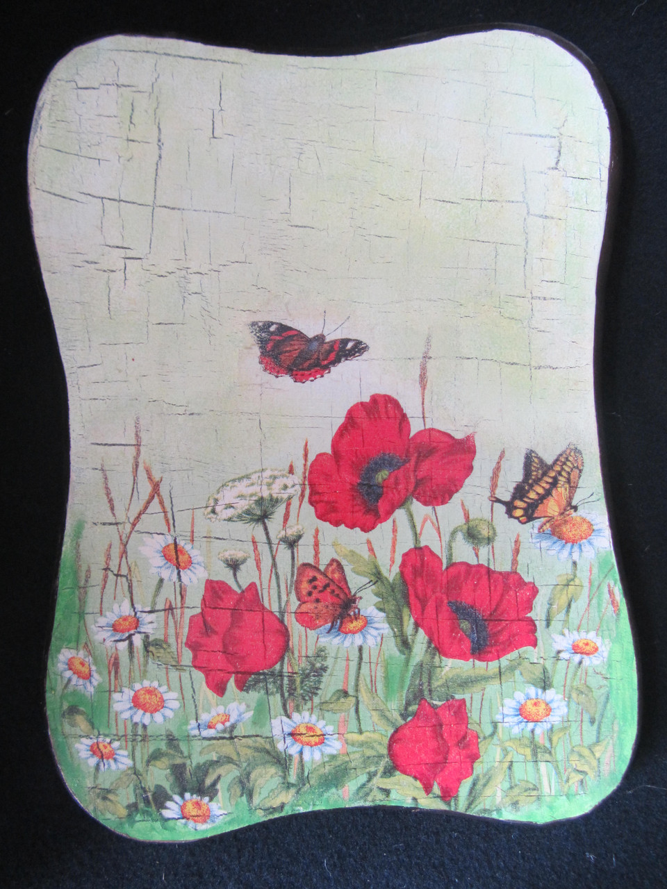 Картина дерев'яна (декупаж, hand made), 26х19х1,5см, 100\90 (ціна за 1 шт.+10 грн)