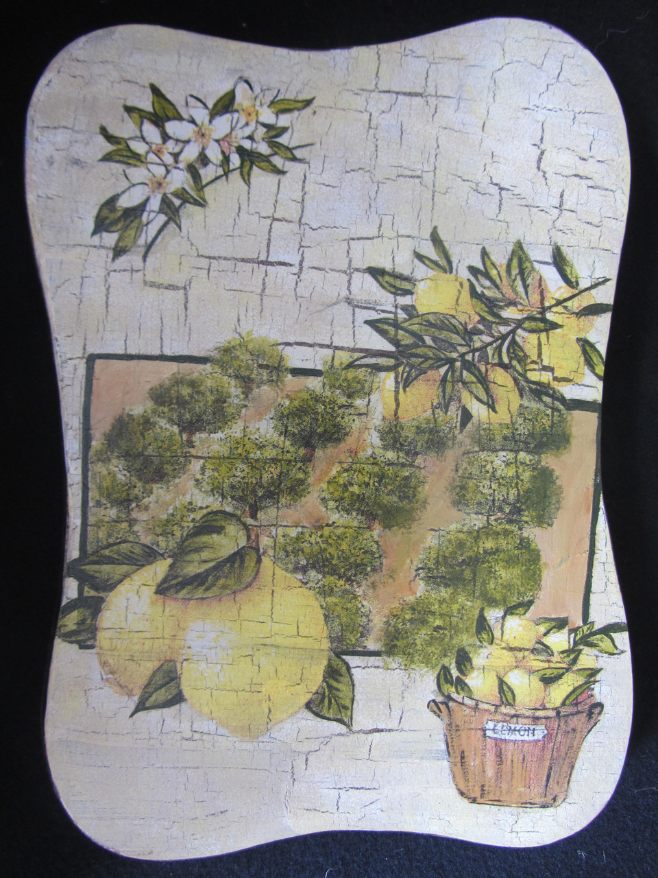Картина дерев'яна (декупаж, hand made), 26х19х1,5см, 100\90 (ціна за 1 шт.+10 грн)