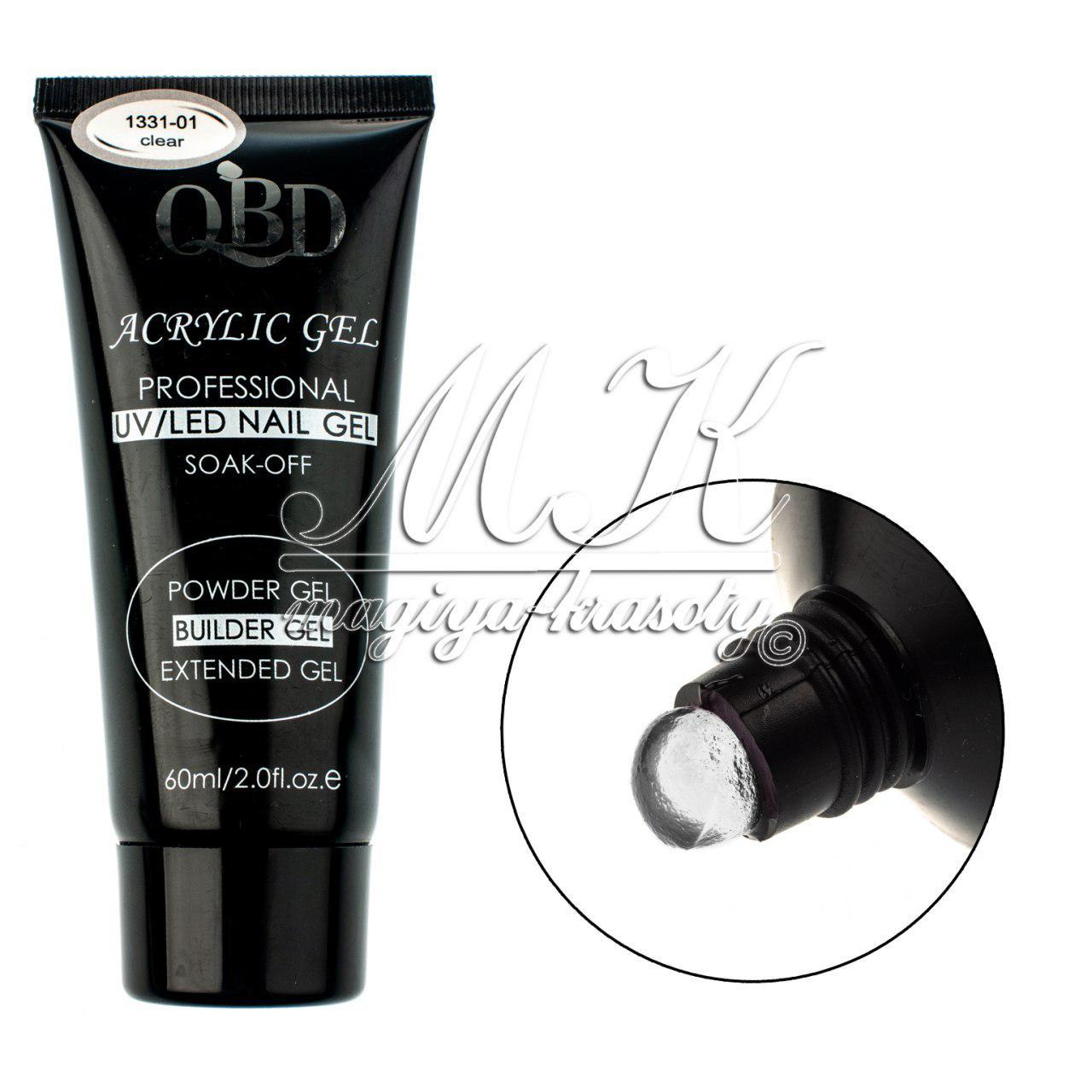 Полігель (акригель) QBD clear, 60ml