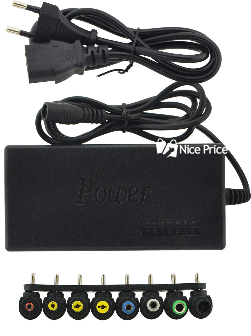 Універсальне зарядне для ноутбука до 960W UKC XWB-120W + перехідники (2456), фото 1