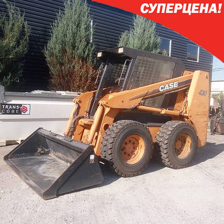 Мінінавантажувач Case 430, 2007 р. в., фото 1