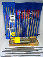 Напилки, надфілі і штихеля