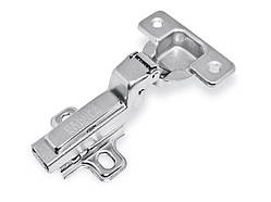 Меблева петля для ДСП вкладна з доводчиком Clip-on Linken System D=35 Н=0 НІКЕЛЬ