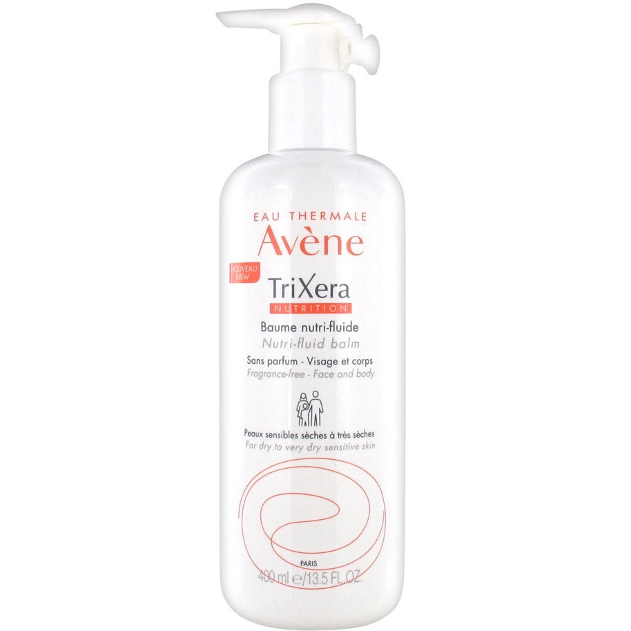 ПИТАТЕЛЬНЫЙ БАЛЬЗАМ АВЕН ТРИКСЕРА ДЛЯ ЛИЦА И ТЕЛА AVENE TRIXERA NUTRITION NUTRI-FLUID BALM 400МЛ
