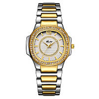 Жіночий наручний годинник Miss Fox Patek комбінований