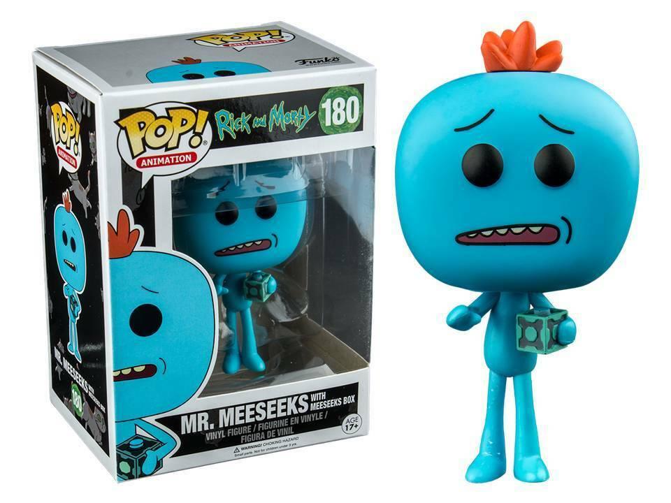 Фігурка Funko Pop Фанко Поп Містер Місікс Рік та Морті Rick and Morty Mr. Meeseeks 10см RM ММ 180, фото 1