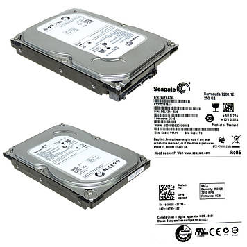 Жесткий диск Seagate Barracuda 250GB 7200rpm 8MB SATAII (ST3250318AS) 3.5 Refurbished