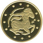 Памятная монета СТРЕЛЕЦ, золото, Украина