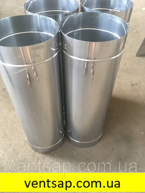 Труба водостічна діаметр 140 мм,оцинк. 0,5 мм, для водостічних систем, фото 9