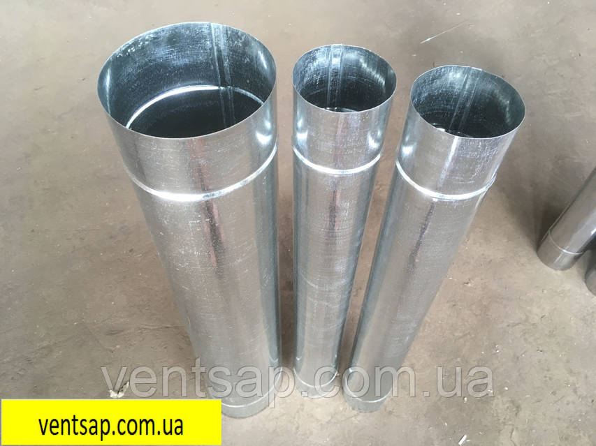 Труба водостічна діаметр 140 мм,оцинк. 0,5 мм, для водостічних систем, фото 8