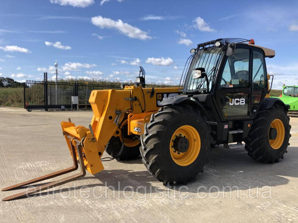 Телескопічний навантажувач JCB 550-80 Agri Plus., фото 1