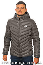 Куртка чоловіча демісезонна THE NORTH FACE 19-18803 темно-сіра, фото 2