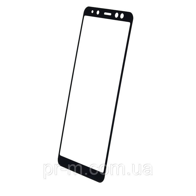 Захисне скло Full Cover Samsung A8, Black