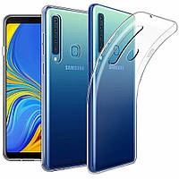Чехол Ou Case для Samsung Galaxy A9 (2018) Unique Skid Silicone, Transparent