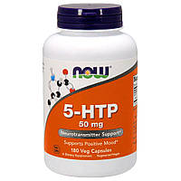 Амінокислота Now Foods 5-HTP 50 mg 180 капсул