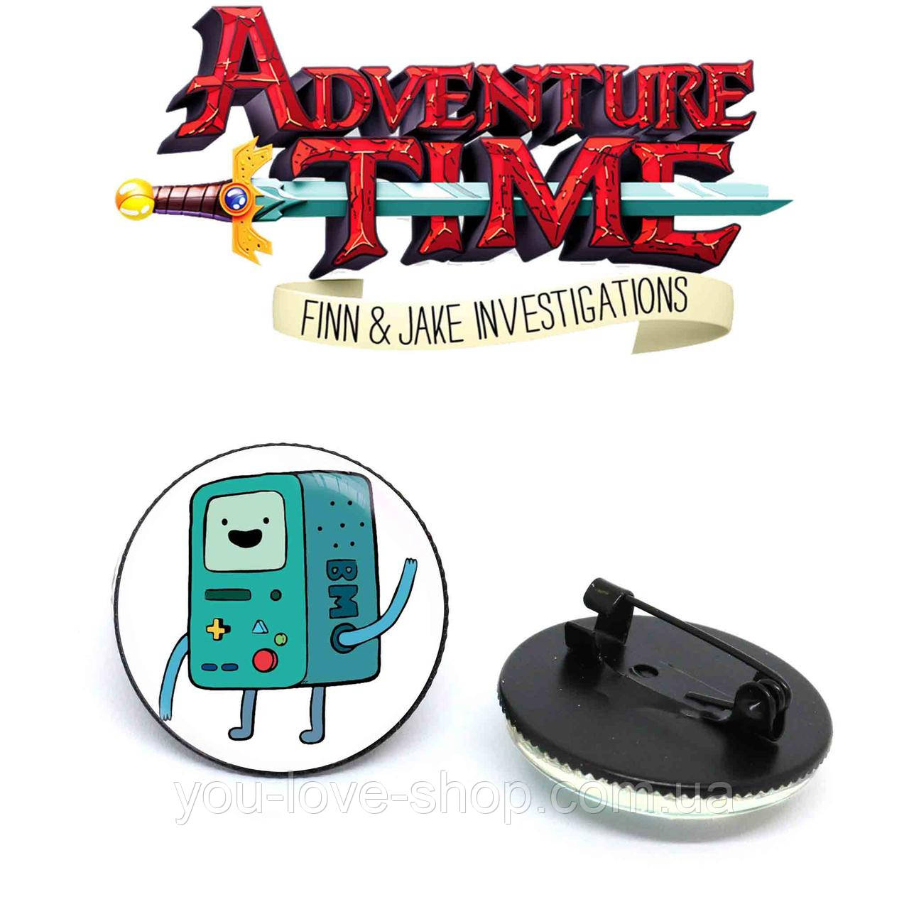 Значок БиМО Час пригод / Adventure time