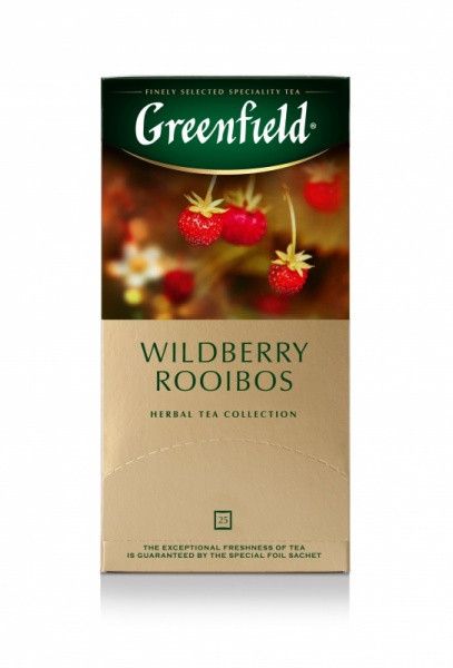 Чай Greenfield Wildberry Rooibos 25 пак.