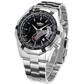 Чоловічий механічний годинник з автопідзаводом Winner Titanium