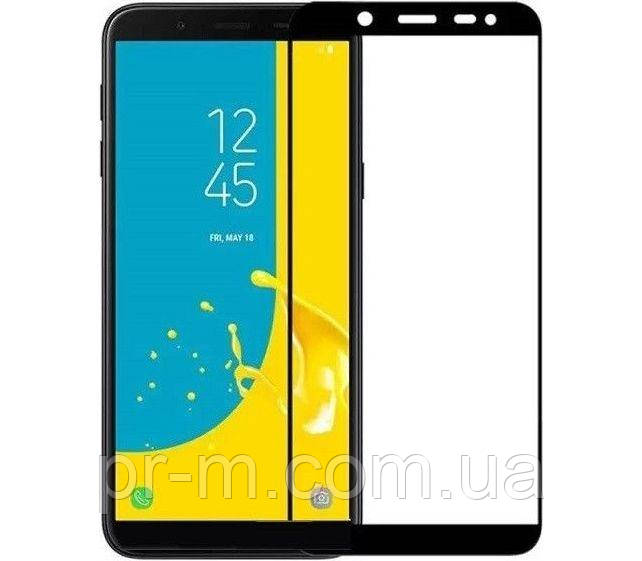 Захисне скло Full Cover Samsung J610/J6Plus 2018, Black