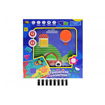 Мозаїка для найменших "Творча геометрія" (коробка) YG787-7, гра творча геометрія