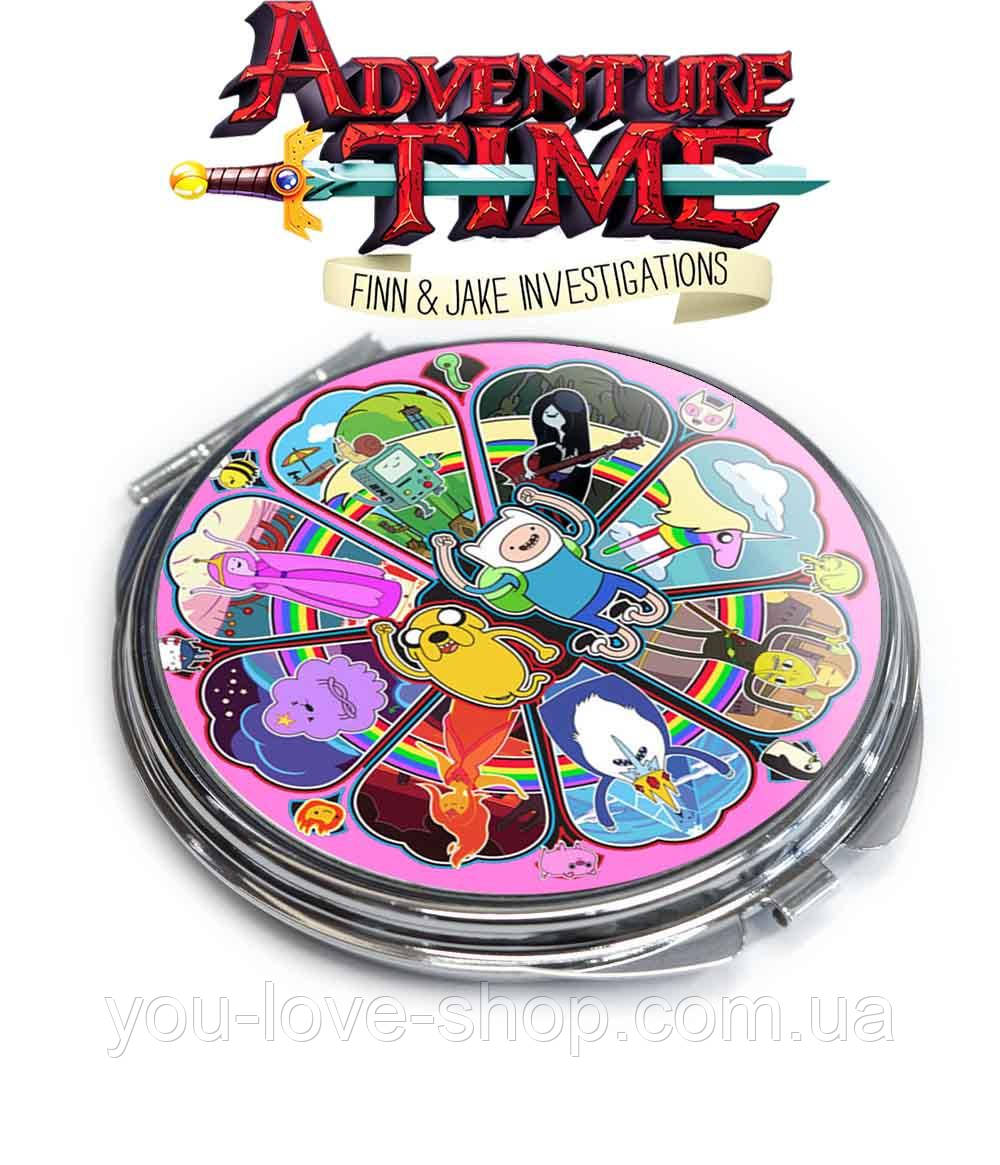Кишеньковий дзеркало герої з Фіном і Джейком Час пригод / Adventure time