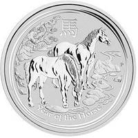 Срібна монета "Рік Коня" 1 долар Австралія