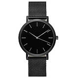 Жіночий класичний годинник Geneva Field Black, фото 2