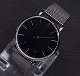 Жіночий класичний годинник Geneva Field Black, фото 4