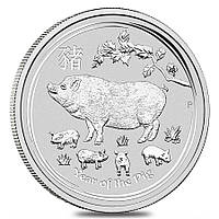 Срібна монета "Рік Свині" 1 долар Австралія