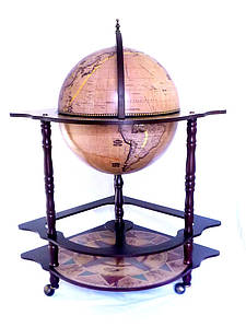 Глобус бар кутовий 420мм – Зодіак 42014N-1 глобус-бар висота 93 см
