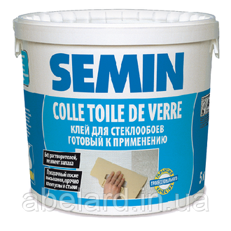 Клей для склополотна SEMIN COLLE TDV,10кг, фото 1