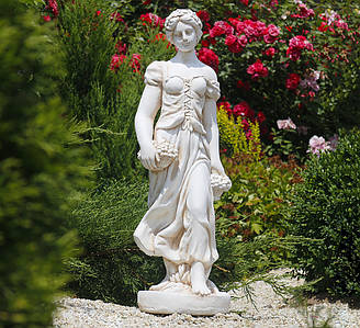 Садова фігура скульптури для саду Богиня Лета 84х26х28 см ССП1 2038-Н статуя дівчина літо