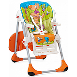 Стільчик для годування Chicco Poly 2 in 1 Wood friends, фото 4