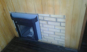 Баня деревянная из профилированного бруса 3х4