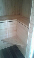 Баня деревянная из профилированного бруса 3х4
