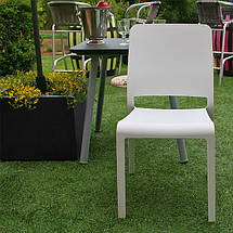 Стілець пластиковий Charlotte Deco Chair, білий УЦІНКА, фото 2