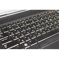 Наклейки на клавиатуру ламіновані стійки до стирання